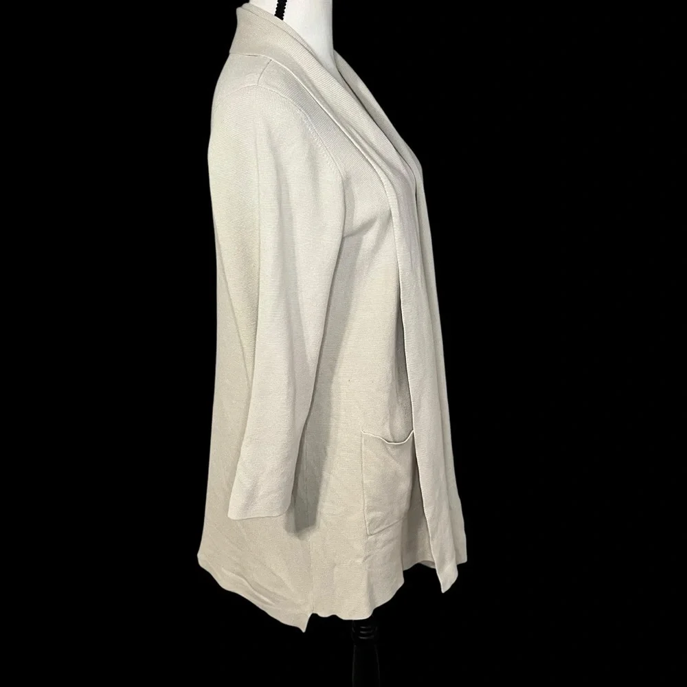 Eileen Fisher open front cardigan